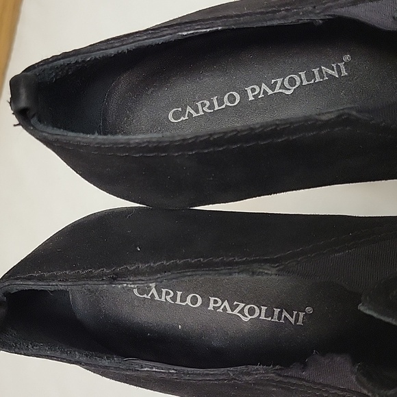 Carlo Pazolini black heeled suede bootie Euro sz 37 (US 7). - Picture 7 of 7